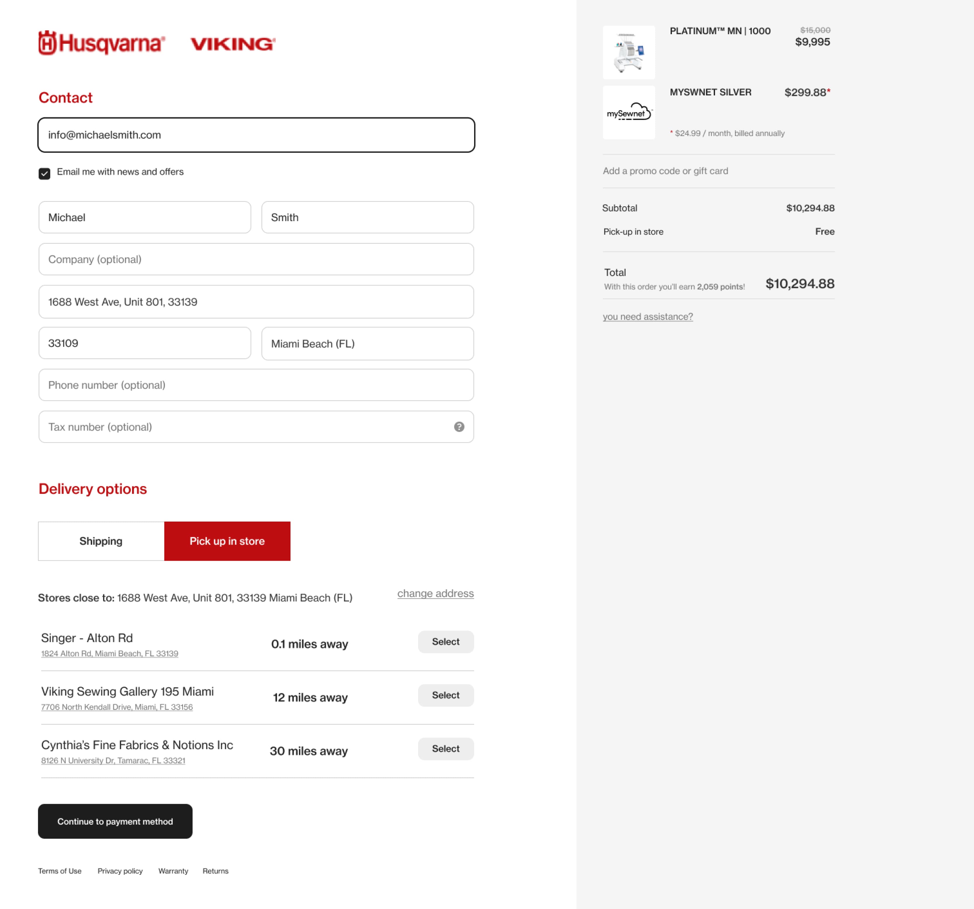 case study singer checkout delivery form idib agency