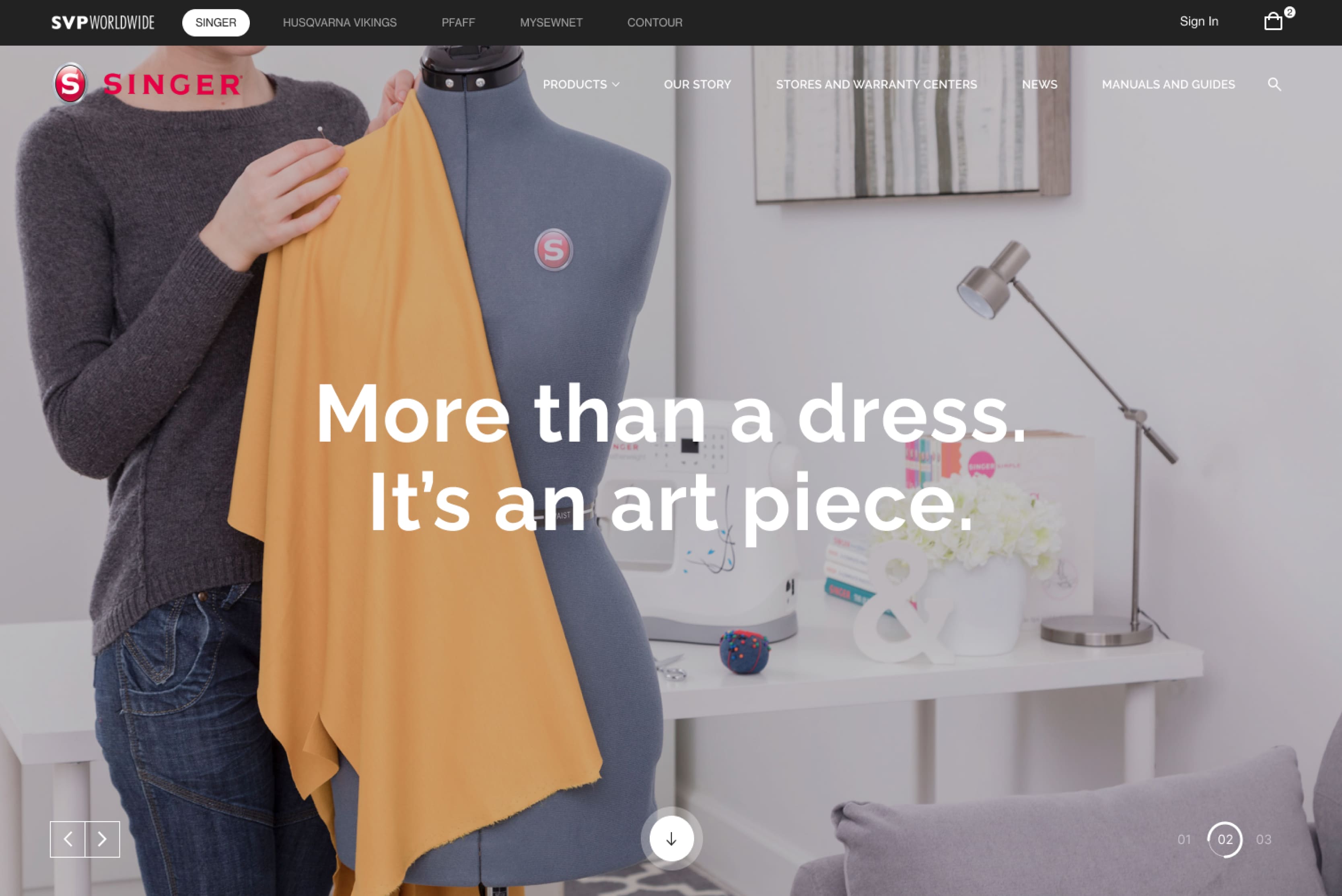 case study singer fashion artpiece idib agency